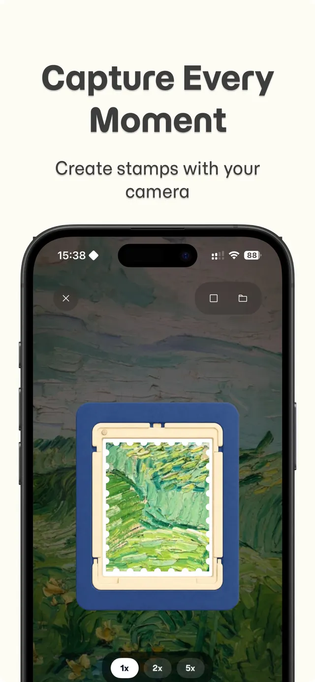 Stampify memories calendar view