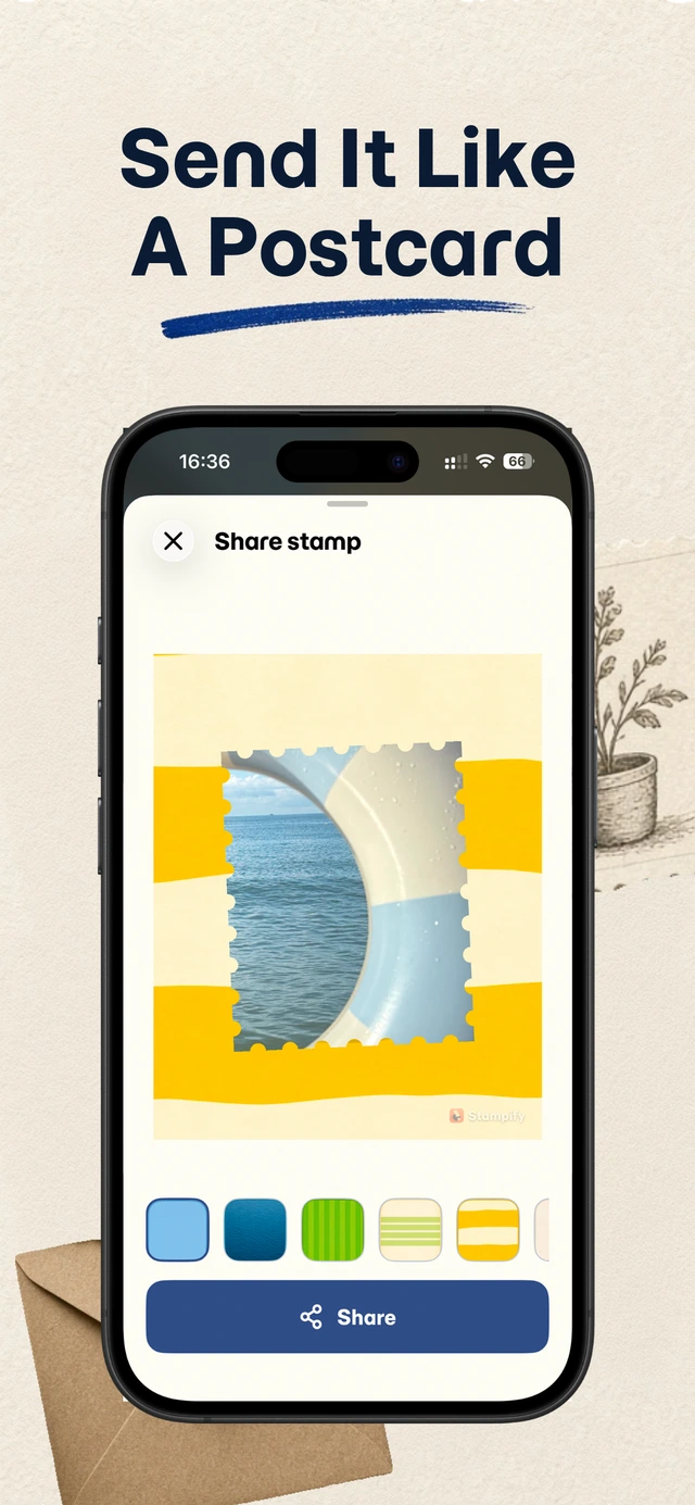 Stampify stamp customization options