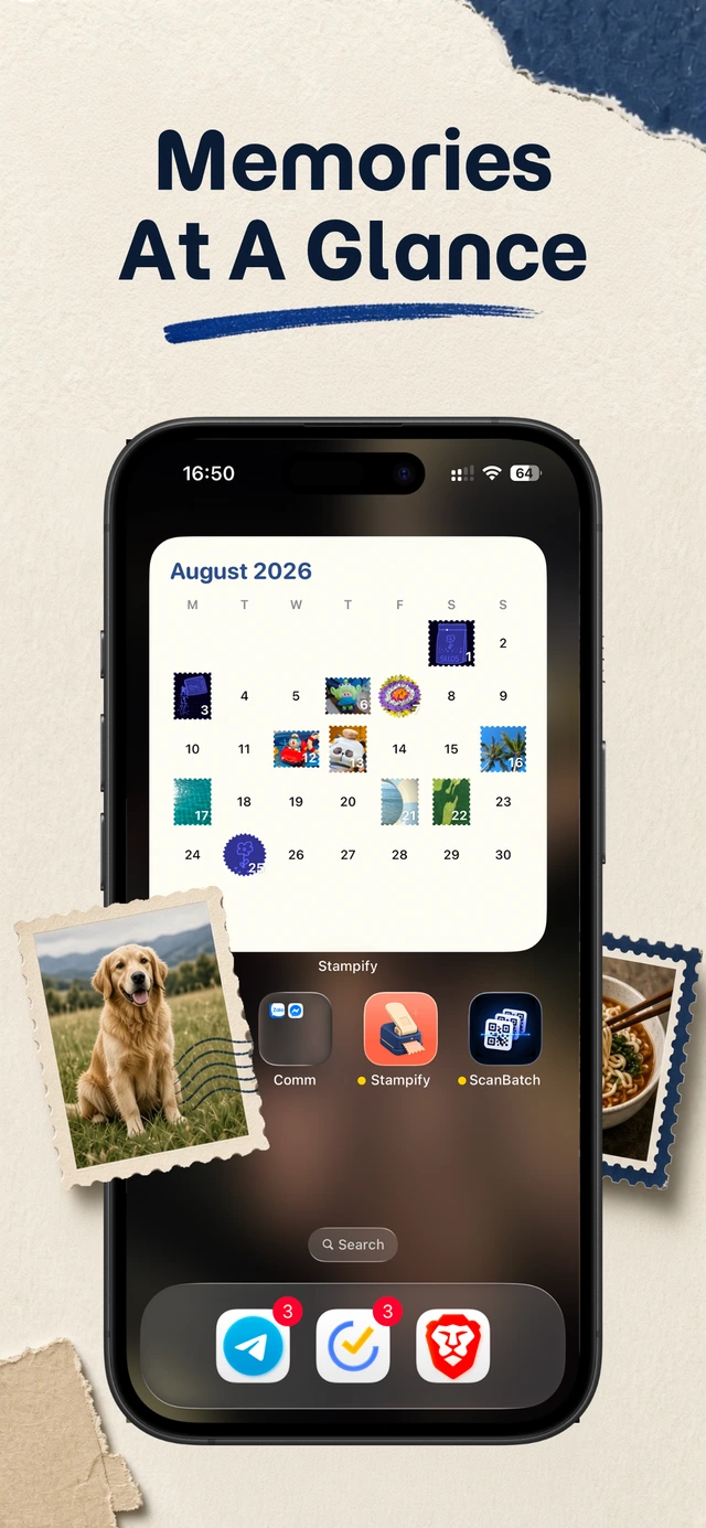 Stampify photo stamp creation flow
